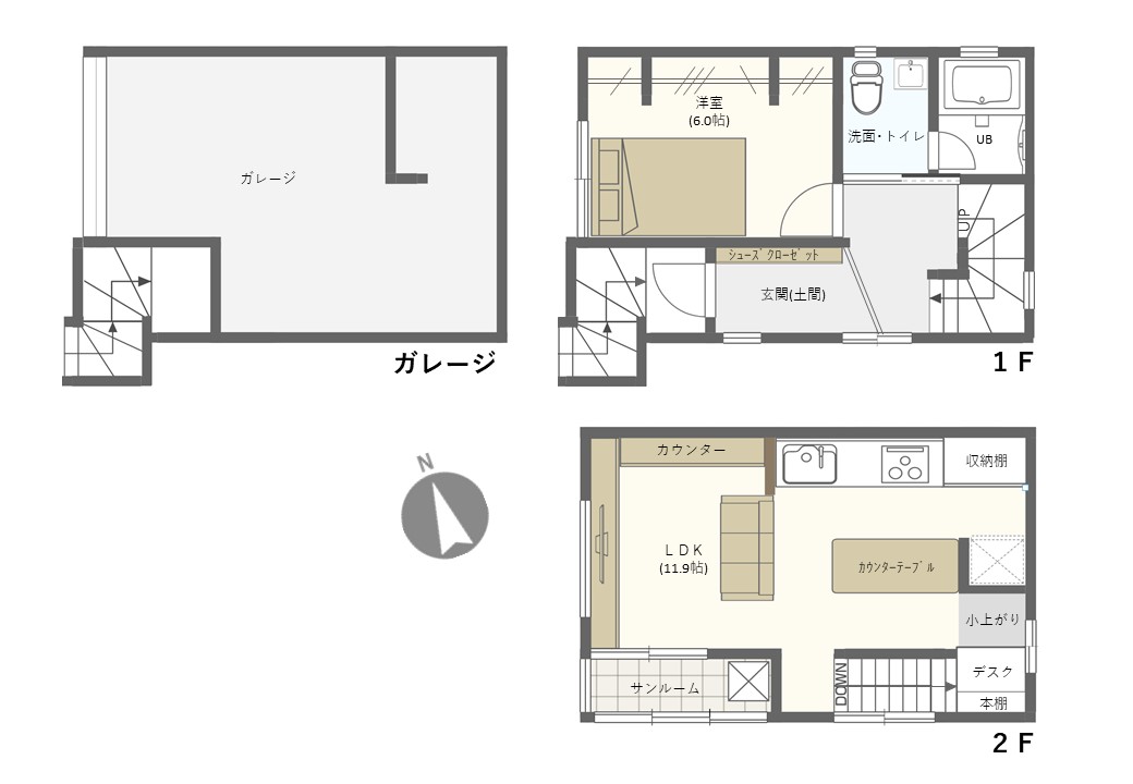 江戸川区一之江3丁目 男前ガレージハウス 販売物件情報 ハウスクラス 江東区 江戸川区の戸建てリノベーション